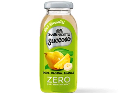 [S.BENED.31] BAR SUCCOSO ZERO PERA/BANANA/ANANAS X 12