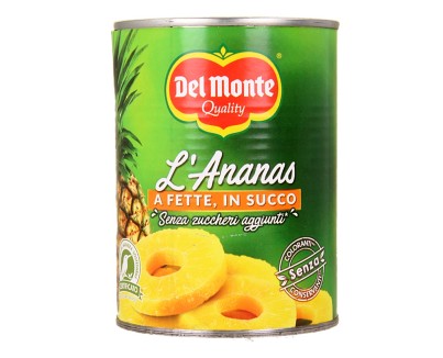 [DELMON.05] ANANAS NATURALE GR. 565  X 12 PZ