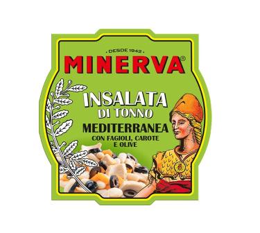 [FRINSA.04] MINERVA INSALATA TONNO MEDITERRANEA X 10