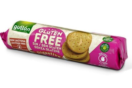 [GULLON.37] BISC. TUBO DIGEST.S.Z GLUTINE GR.150X12