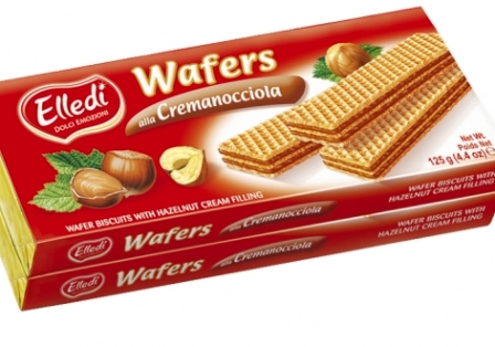 [ELLED.07] WAFER DOPPIO NOCCIOLA X 20