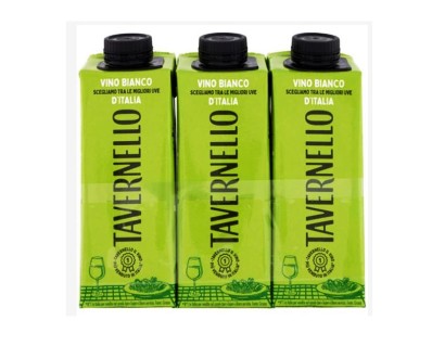 [TAVE.02.1]  TAVERN BIANCO TRIS ML 250X3 CRT X16