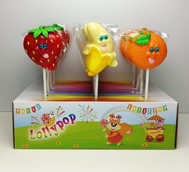 [ARCO.23.1] LECCA FUNNY FRUIT Gr.30 X 24 Pz
