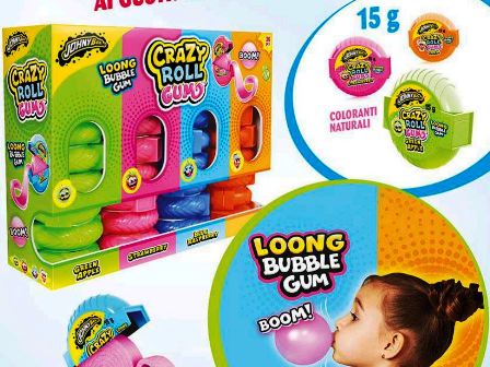 [JOY.27.2] CRAZY ROLL GUM X 36 Pz