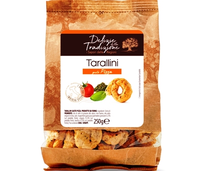 [LEKK.23.2] TARALLI  GUSTO PIZZA GR.250 X 12