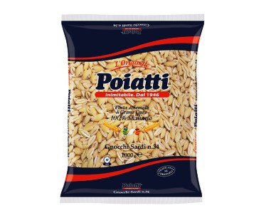 [POIATTI.34] [POIATTI.34] GNOCCHI SARDI Kg.1 X 12 Pz