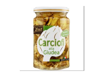 [CITRES.10] CARCIOFI GIUDEA OLIO VASO GR.290 X 12