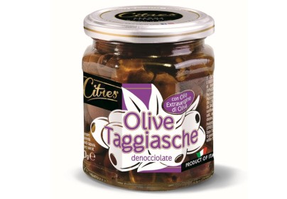[CITRES.15.2] OLIVE TAGGIASCHE DENOC.C/OLIO Gr195 X 12
