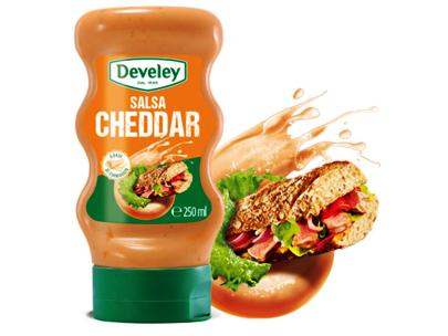 [DEVE.20] SALSA CHEDDAR DEVELEY GR. 250 X 6
