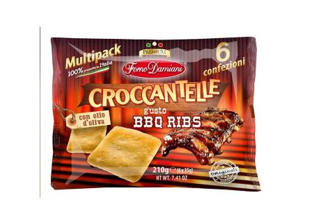 [FORNO.08] MULT.PAC CROCCANTELLE BBQ Gr.180 X 8