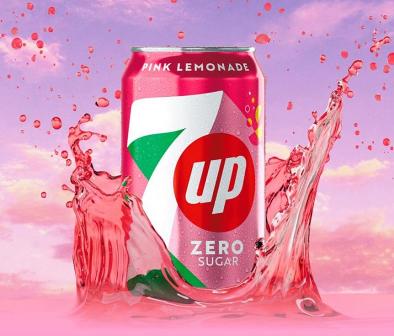 [MANIA.41.9] SEVEN UP ZER PINK LEMONADE ML.330 X 24