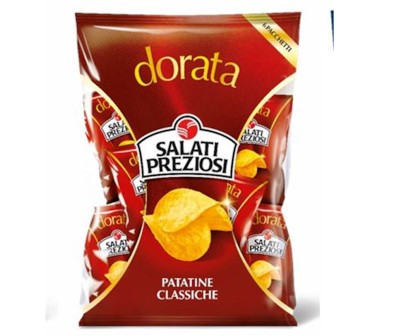 [SALATI.37.2] MULTIPACK CHIPS CLASSICA Gr.125 X 12 Pz