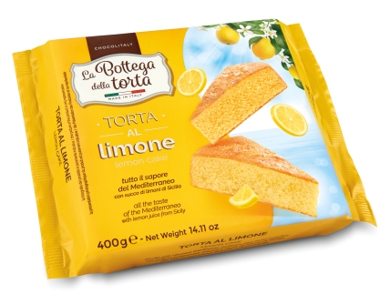 [CHOCO.01] TORTA AL LIMONE GR.400 X 6 PZ