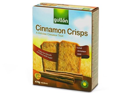 [GULLON.15] BISC. CREMA CANNELLA GR. 470 X 7