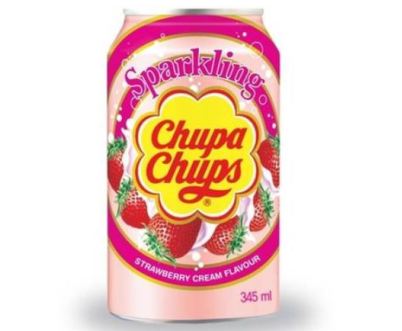 [MANIA.29] DRINKY CHUPA CHUPS FRAGOLA 345ML X 24