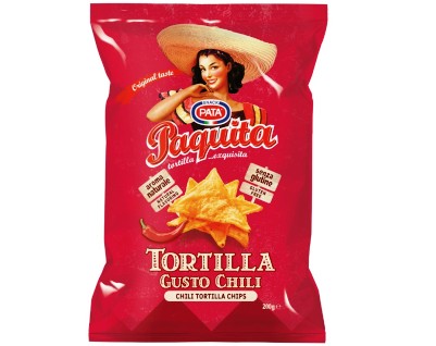 [PATA.05] [PATA.05] TORTILLA CHILI PAQUITA Gr.100 X 18 Pz