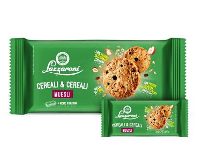 [LAZZA.12] BISC.MONODOSE MUESLI DA 4 Gr.260 X 11 P