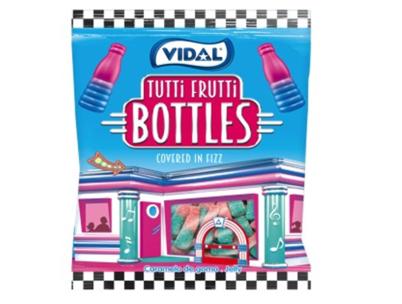 [VIDAL.27.] BST BOTELLAS  TUTTI FRUTTI GR.90 X 14 P