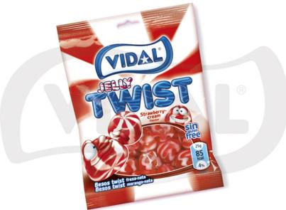 [VIDAL.31.6] [VIDAL.31.6] BST. BACI TWIST FRAGOLA/PANNA Gr.90 X 14