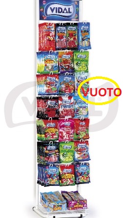 [VIDAL.32] [VIDAL.32] EXPO DA TERRA 23 GANCI VUOTO