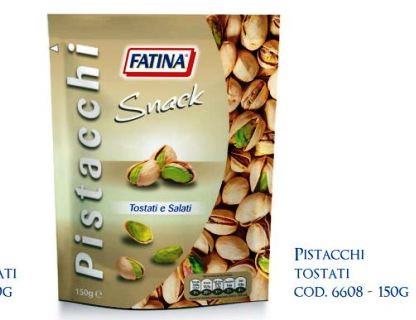 [FATINA.23.7] PISTACCHI TOSTATI SALATI DOY Gr.150 X 12