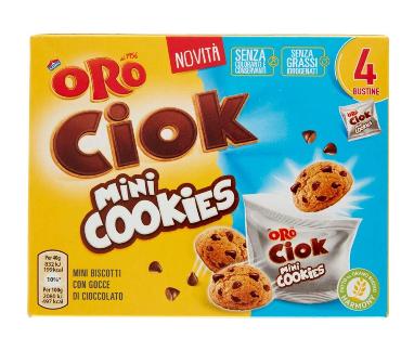 [SAIWA.17] ORO CIOK MINI COOKIES Gr.160 X 12