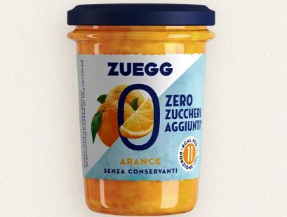 [ZUEGG.53] ZU ZERO ZUCCHERI ARANCIA G.220 X 8