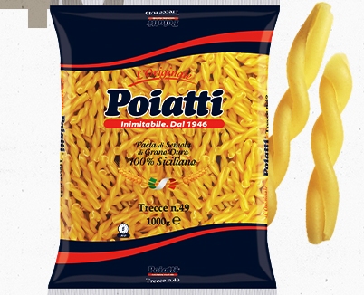 [POIATTI.49] [POIATTI.49] TRECCE Kg. 1 X 12 Pz