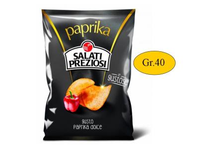 [SALATI.18] [SALATI.18] CHIPS BAR PAPRIKA G.40 X 21