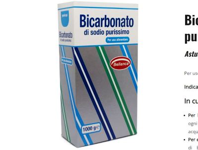 [BELLA.05.0] [BELLA.05.0] BICARBONATO KG.1 X 6 Pz