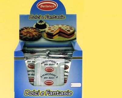 [BELLA.31] [BELLA.31] AMMONIACA PER DOLCI G.20 X 60 PZ