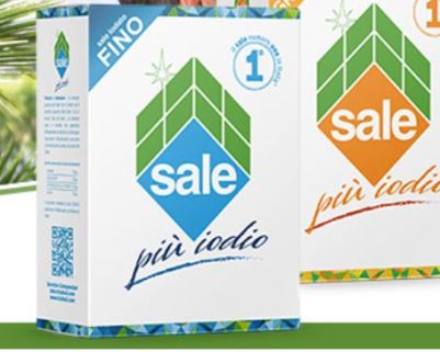 [ITALK.03] SALE DI SICILIA IODIO PIU  KG1 CRT D 12