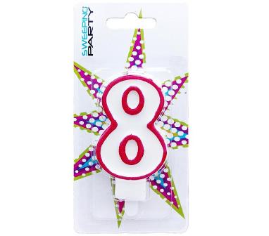 [CONCIA.16.8] [CONCIA.16.8] NUMERI CERATI   N° 8 X   12 Pz