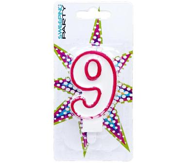[CONCIA.16.9] [CONCIA.16.9] NUMERI CERATI   N° 9 X   12 Pz