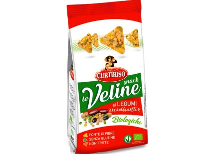 [CURTI.00] [CURTI.00] LE VELLINE SNACK LEGUMI Gr.80 X 10 Pz