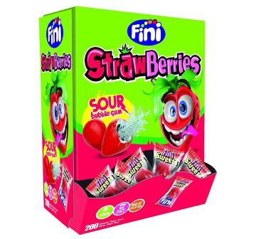 [FINI.00.2] [FINI.00.2] CHICLE STRAWBERRIES SOUR X 200 Pz