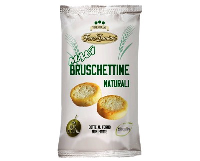 [FORNO.20] [FORNO.20] BRUSCHETTINE NATUR. CLASSICGr.90 X 12 Pz