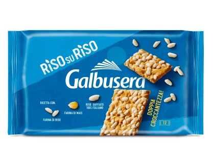 [GALBU.07.1] [GALBU.07.1] CRAKERS RISO SU RISO GR.380 X 6 PZ