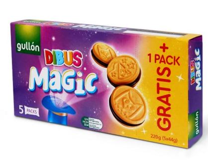 [GULLON.08.4] [GULLON.08.4] DIBUS MAGIC Gr.220 X 10 Pz