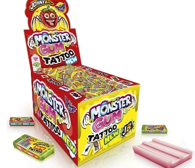 [JOY.26] BUBBLE GUM MONSTER TATOO X 200