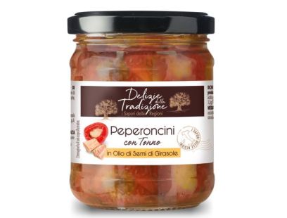 [LEKK.07.2] [LEKK.07.2] PEPERONCINI CON TONNO Gr212 X 12