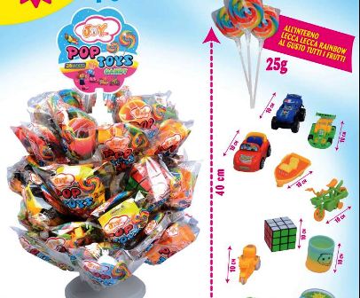 [JOY.31.2] POP TOYS STAND LOLLIPOP X 36 Pz