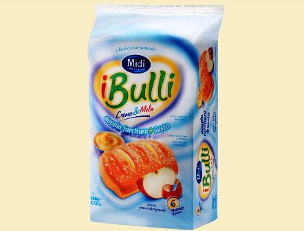 [MIDI.31] [MIDI.31] I BULLI CREMA/MELA Gr. 300 DA 6 X 12 Pz