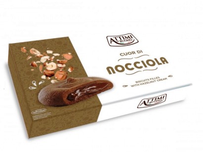 [MONA.27] [MONA.27] SCATOLA CUOR DI NOCCIOLA Gr.100 X 12 Pz