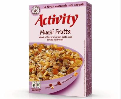[LAME.20] ACTIVITY MUESLI FRUTTA G.375 X 16