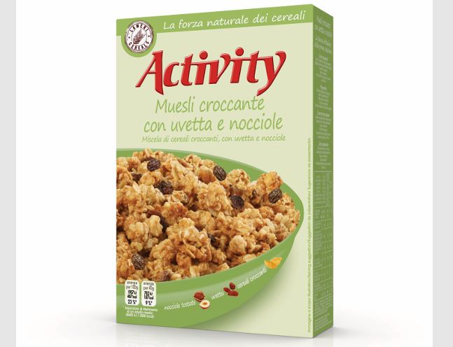 [LAME.22] ACTIVITY MUESLI CROCC UVA-NOCC G.375X 16