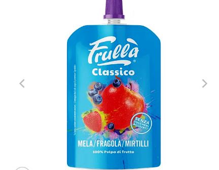 [FRULLA.00] FRULLA MELA FRAGOLA E MIRTILLO G.100X18
