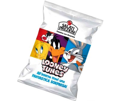 [SALATI.10.0] CHIPS LOONEY TUNES G.25 X 24 PZ
