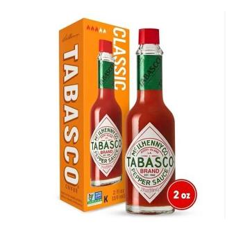 [UNION.18] TABASCO BRAND RED SAUCE ml.60 X 12 PZ