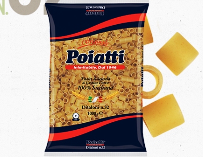 [POIATTI.32] DITALONI  Kg. 1 X 12